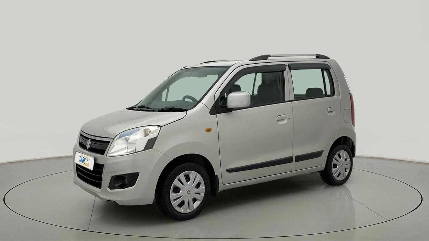 2017 Maruti Wagon R 1.0 VXI, Petrol, Manual, 72,062 km, Left Front Diagonal