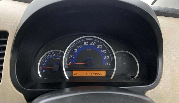 2017 Maruti Wagon R 1.0 VXI, Petrol, Manual, 72,048 km, Odometer Image