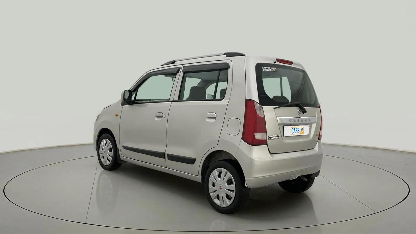 2017 Maruti Wagon R 1.0 VXI, Petrol, Manual, 72,062 km, Left Back Diagonal