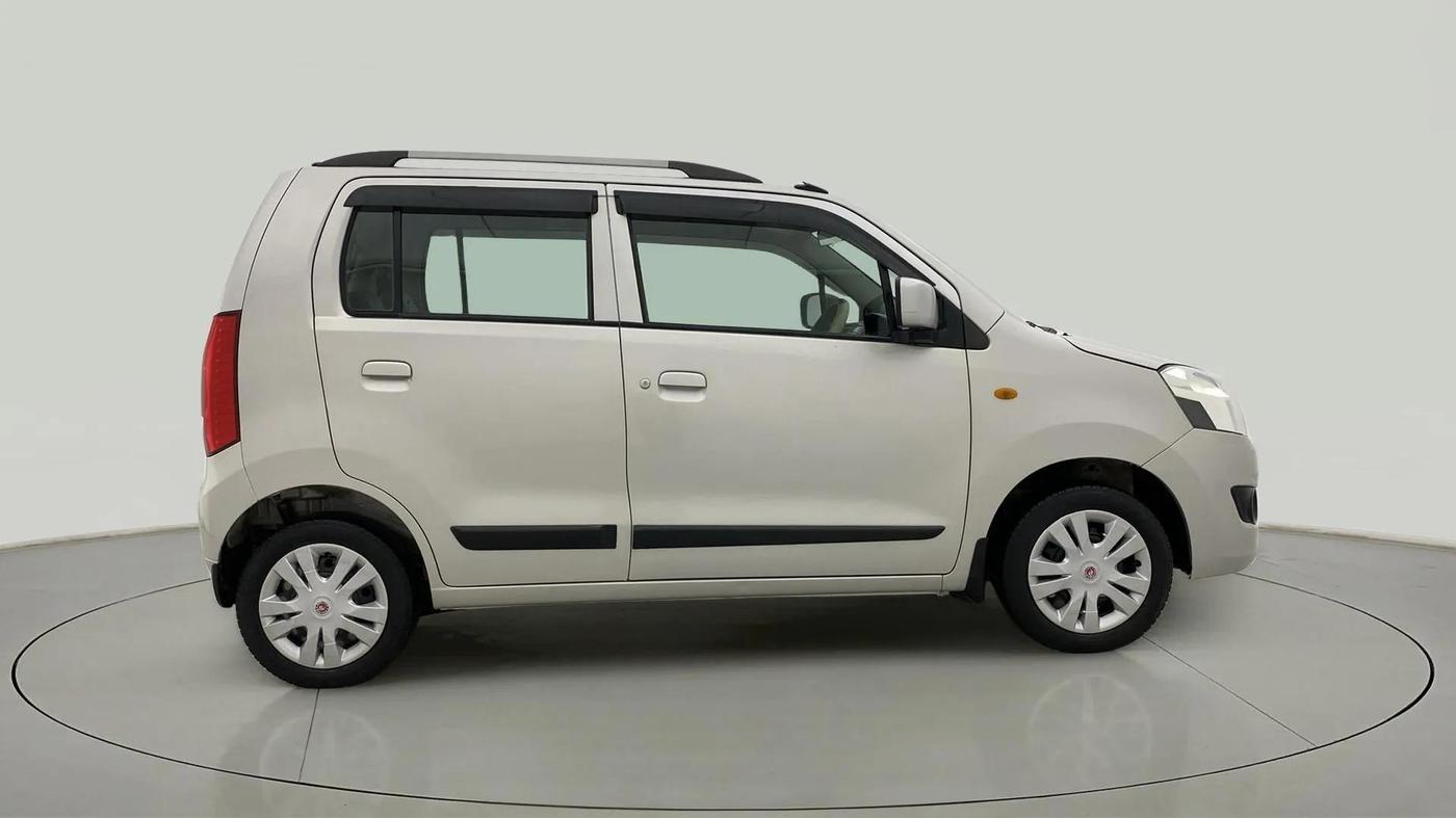 2017 Maruti Wagon R 1.0 VXI, Petrol, Manual, 72,062 km, Right Side View