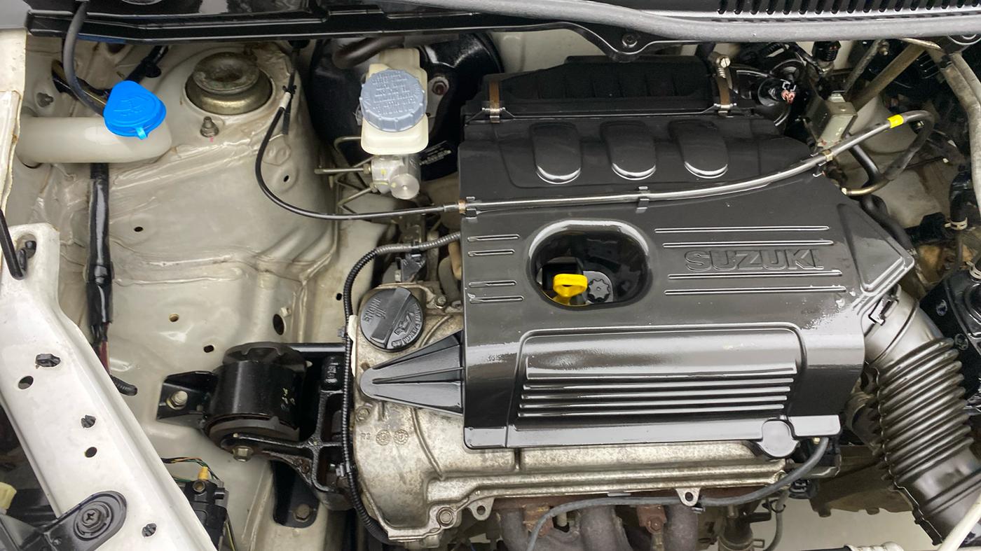 2017 Maruti Wagon R 1.0 VXI, Petrol, Manual, 72,062 km, Engine View - Right