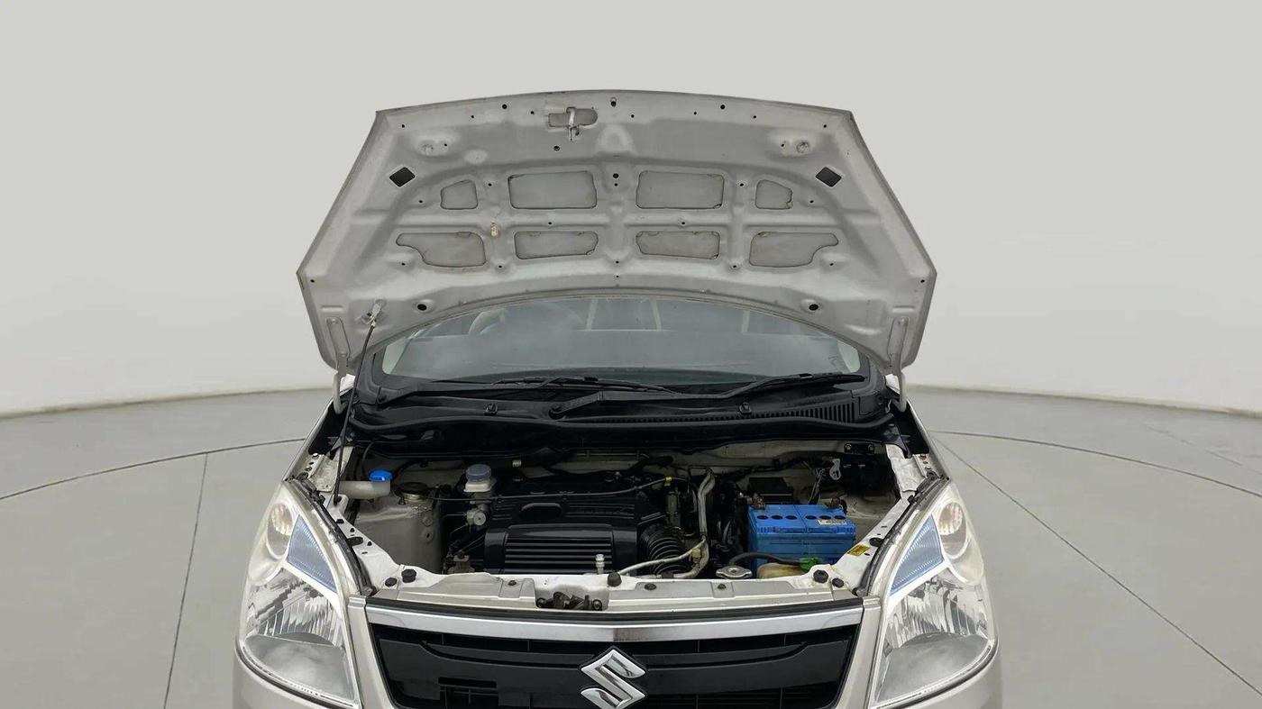 2017 Maruti Wagon R 1.0 VXI, Petrol, Manual, 72,062 km, Open Bonet