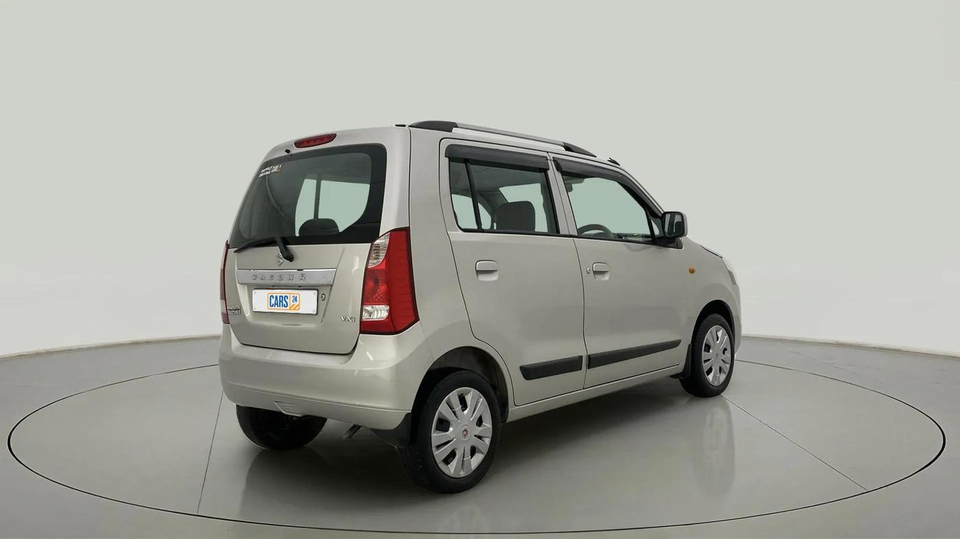 2017 Maruti Wagon R 1.0 VXI, Petrol, Manual, 72,062 km, Right Back Diagonal
