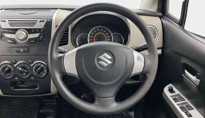 2014 Maruti Wagon R 1.0 VXI, Petrol, Manual, 45,725 km, Steering Wheel Close Up