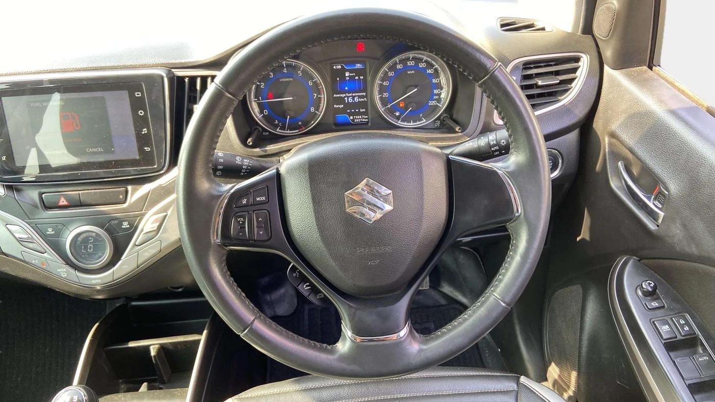 2019 Maruti Baleno RS 1.0 PETROL, Petrol, Manual, 20,270 km, Steering Wheel Close Up