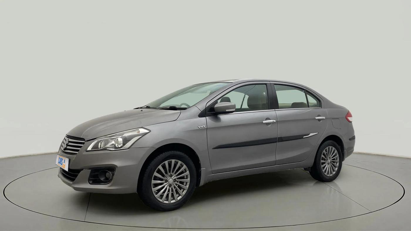 2016 Maruti Ciaz ZXI+, Petrol, Manual, 68,155 km, Left Front Diagonal