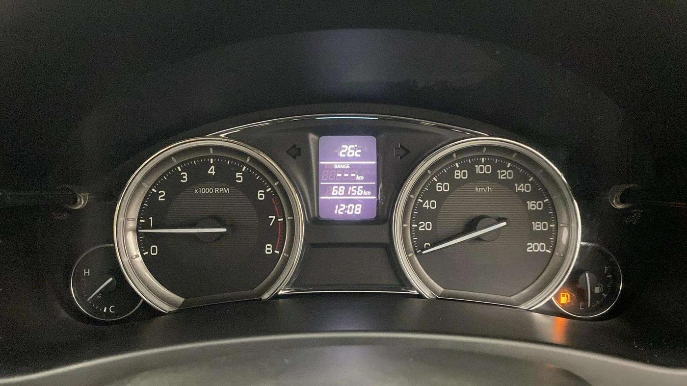 2016 Maruti Ciaz ZXI+, Petrol, Manual, 68,155 km, Odometer Image