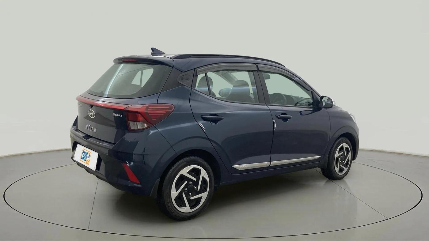 2023 Hyundai GRAND I10 NIOS SPORTZ 1.2 KAPPA VTVT, Petrol, Manual, 13,443 km, Right Back Diagonal