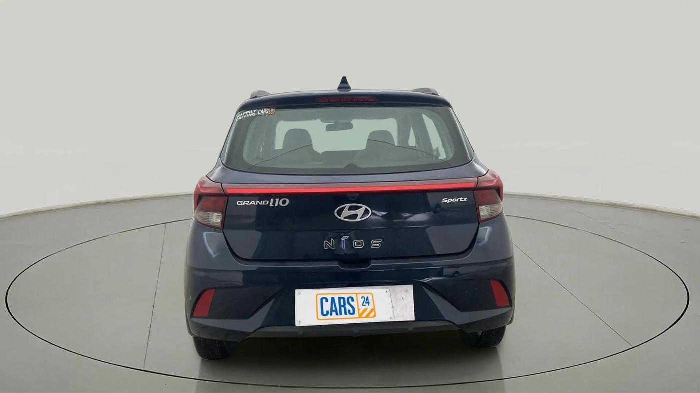 2023 Hyundai GRAND I10 NIOS SPORTZ 1.2 KAPPA VTVT, Petrol, Manual, 13,443 km, Back/Rear