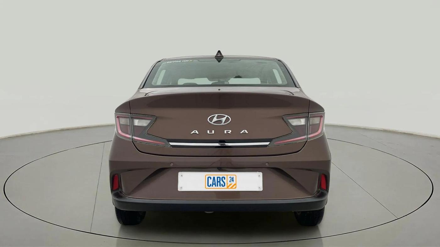 2020 Hyundai AURA SX 1.2 (O), Petrol, Manual, 19,666 km, Back/Rear