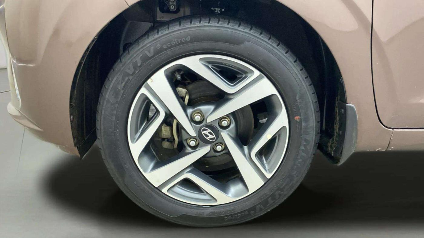 2020 Hyundai AURA SX 1.2 (O), Petrol, Manual, 19,666 km, Left Front Wheel