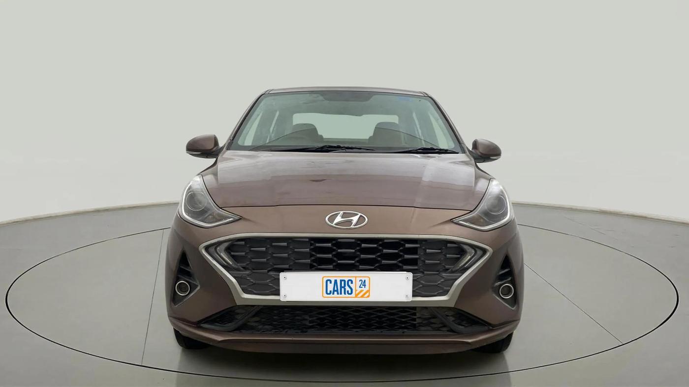 2020 Hyundai AURA SX 1.2 (O), Petrol, Manual, 19,666 km, Front