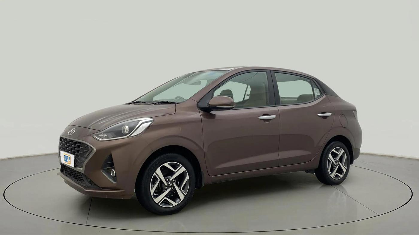 2020 Hyundai AURA SX 1.2 (O), Petrol, Manual, 19,666 km, Left Front Diagonal