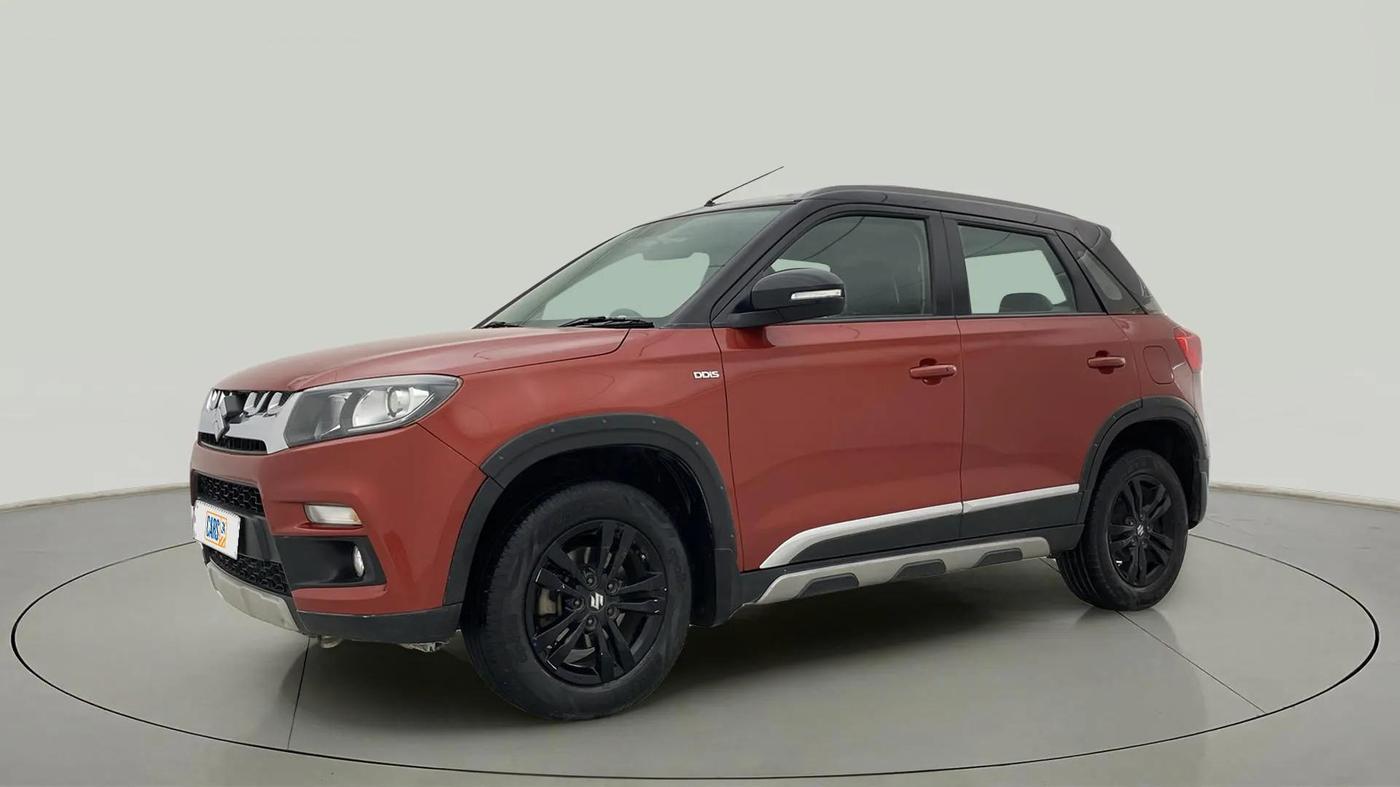 2019 Maruti Vitara Brezza ZDI PLUS AMT, Diesel, Automatic, 79,631 km, Left Front Diagonal