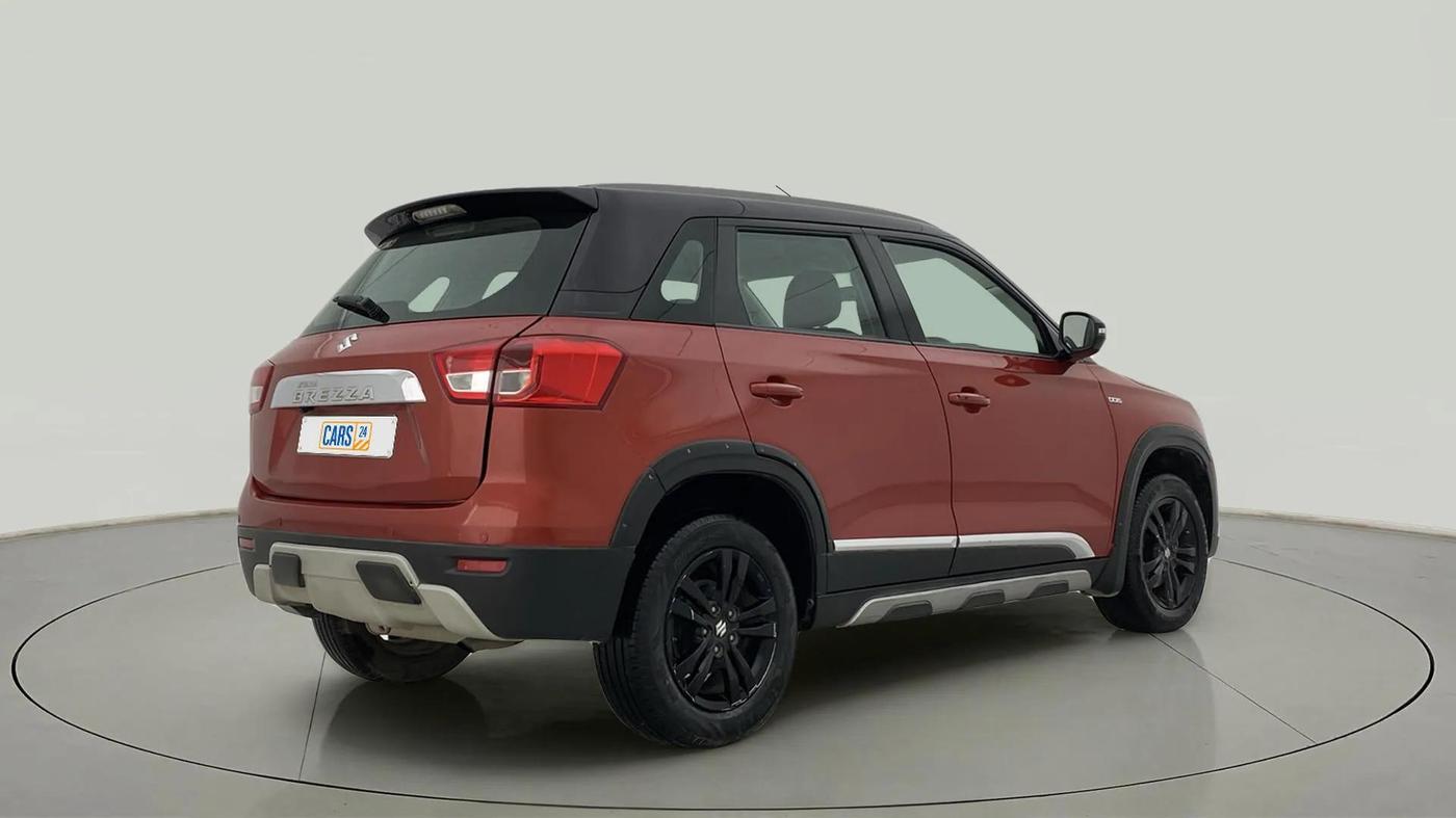 2019 Maruti Vitara Brezza ZDI PLUS AMT, Diesel, Automatic, 79,631 km, Right Back Diagonal