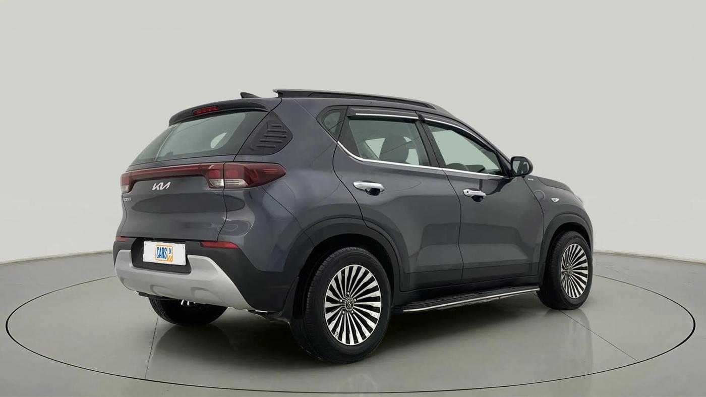 2023 KIA SONET  HTE 1.5 DIESEL IMT , Diesel, Manual, 38,070 km, Right Back Diagonal