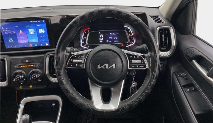 2023 KIA SONET  HTE 1.5 DIESEL IMT , Diesel, Manual, 38,070 km, Steering Wheel Close Up