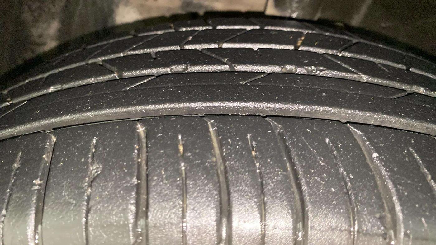 2023 Hyundai NEW I20 N LINE N8 1.0 TURBO GDI DCT, Petrol, Automatic, 20,509 km, Left Front Tyre Tread
