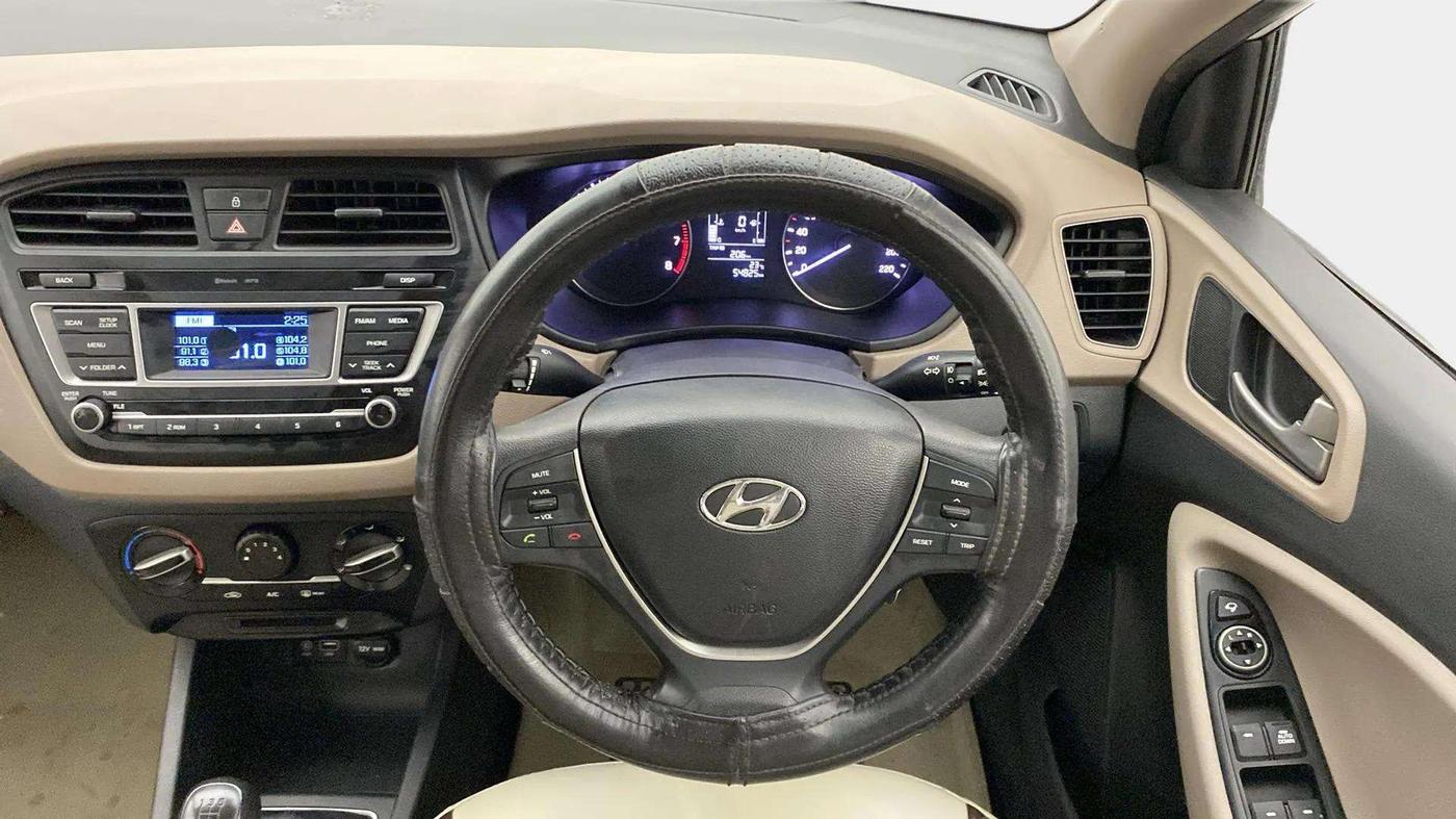 2017 Hyundai Elite i20 SPORTZ 1.2, Petrol, Manual, 54,803 km, Steering Wheel Close Up