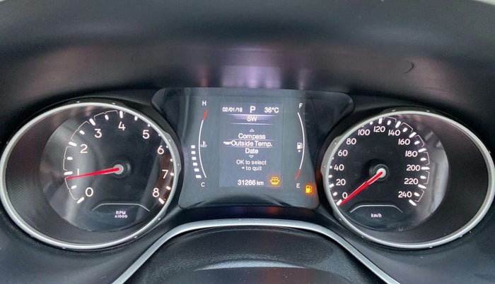 2017 Jeep Compass LIMITED 1.4 PETROL AT, Petrol, Automatic, 31,269 km, Odometer Image
