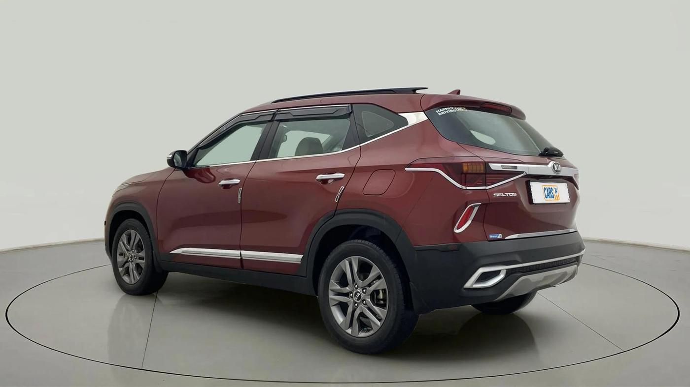 2020 KIA SELTOS HTX 1.5 PETROL, Petrol, Manual, 53,780 km, Left Back Diagonal