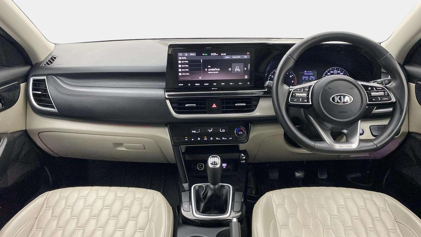 2020 KIA SELTOS HTX 1.5 PETROL, Petrol, Manual, 53,780 km, Dashboard