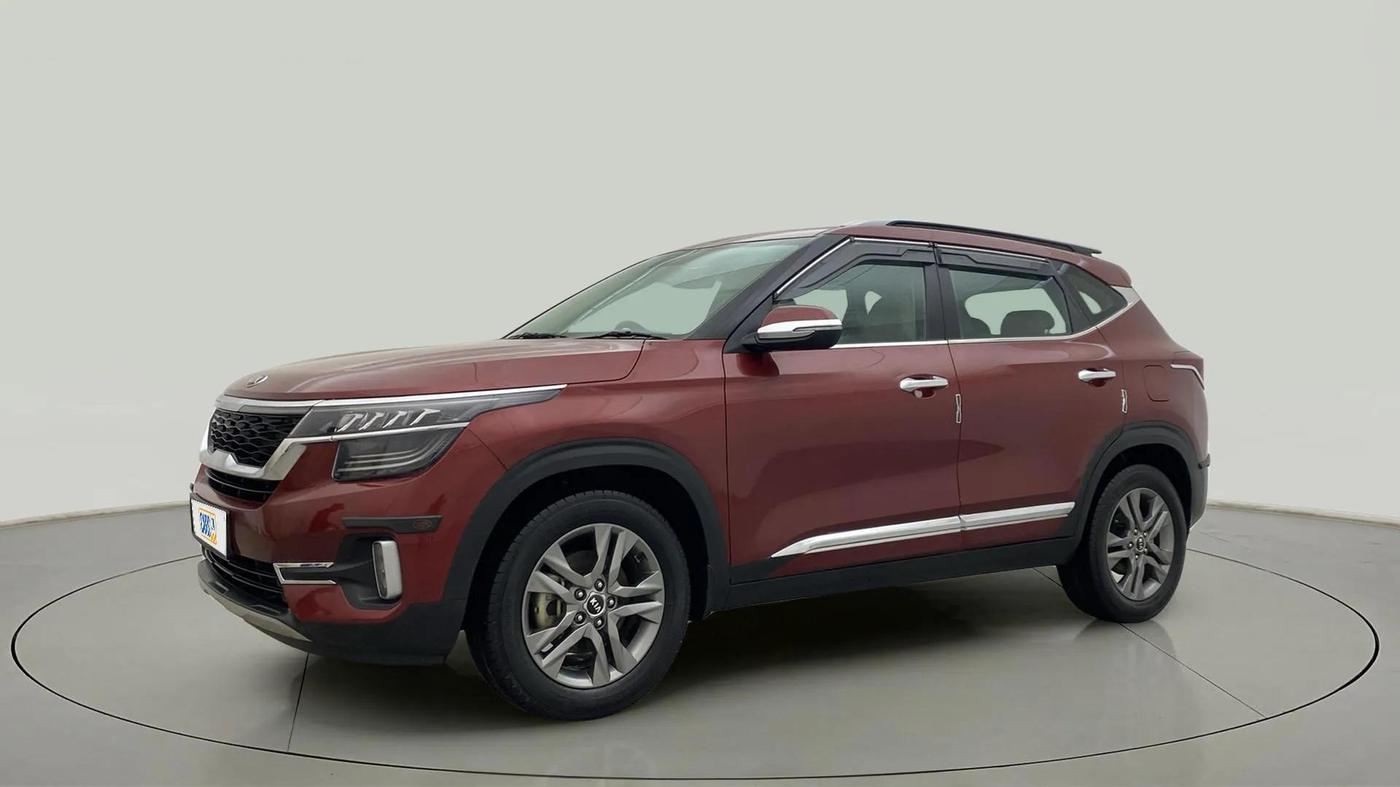 2020 KIA SELTOS HTX 1.5 PETROL, Petrol, Manual, 53,780 km, Left Front Diagonal