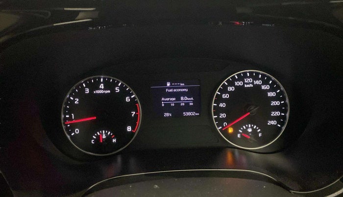 2020 KIA SELTOS HTX 1.5 PETROL, Petrol, Manual, 53,780 km, Odometer Image