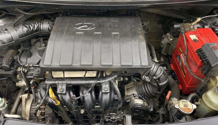 2017 Hyundai Grand i10 SPORTZ (O) AT 1.2 KAPPA VTVT, Petrol, Automatic, 87,677 km, Engine View