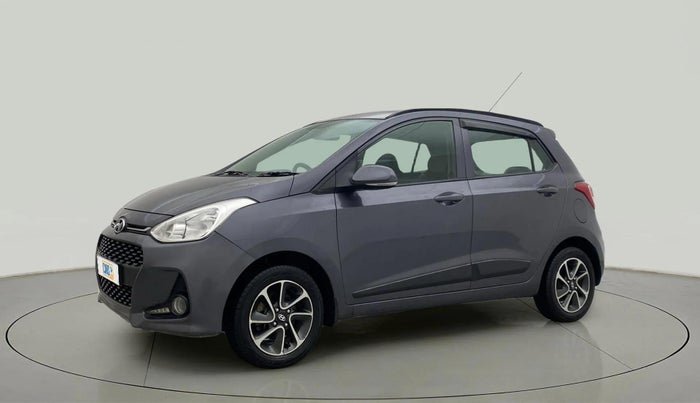 2017 Hyundai Grand i10 SPORTZ (O) AT 1.2 KAPPA VTVT, Petrol, Automatic, 87,677 km, Left Front Diagonal