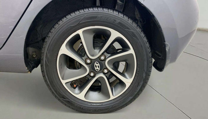 2017 Hyundai Grand i10 SPORTZ (O) AT 1.2 KAPPA VTVT, Petrol, Automatic, 87,677 km, Left Rear Wheel