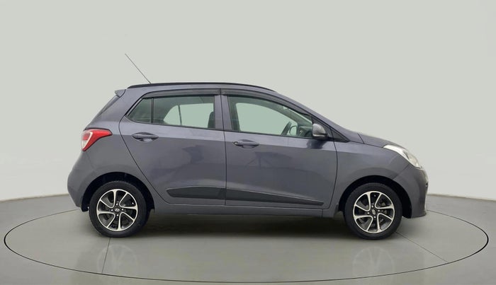 2017 Hyundai Grand i10 SPORTZ (O) AT 1.2 KAPPA VTVT, Petrol, Automatic, 87,677 km, Right Side View