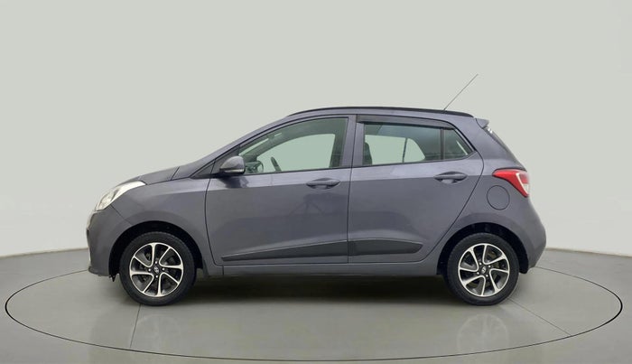 2017 Hyundai Grand i10 SPORTZ (O) AT 1.2 KAPPA VTVT, Petrol, Automatic, 87,677 km, Left Side