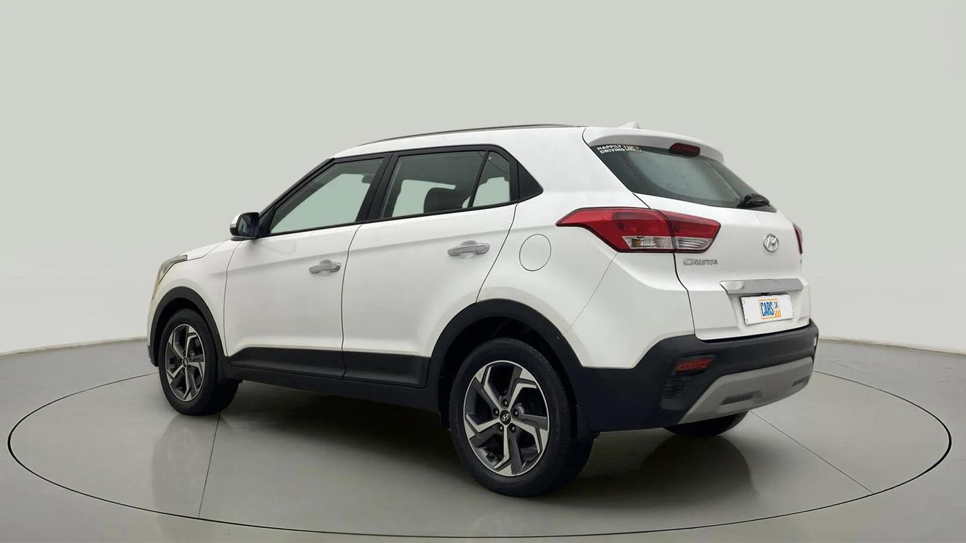 2018 Hyundai Creta SX AT 1.6 DIESEL, Diesel, Automatic, 56,803 km, Left Back Diagonal