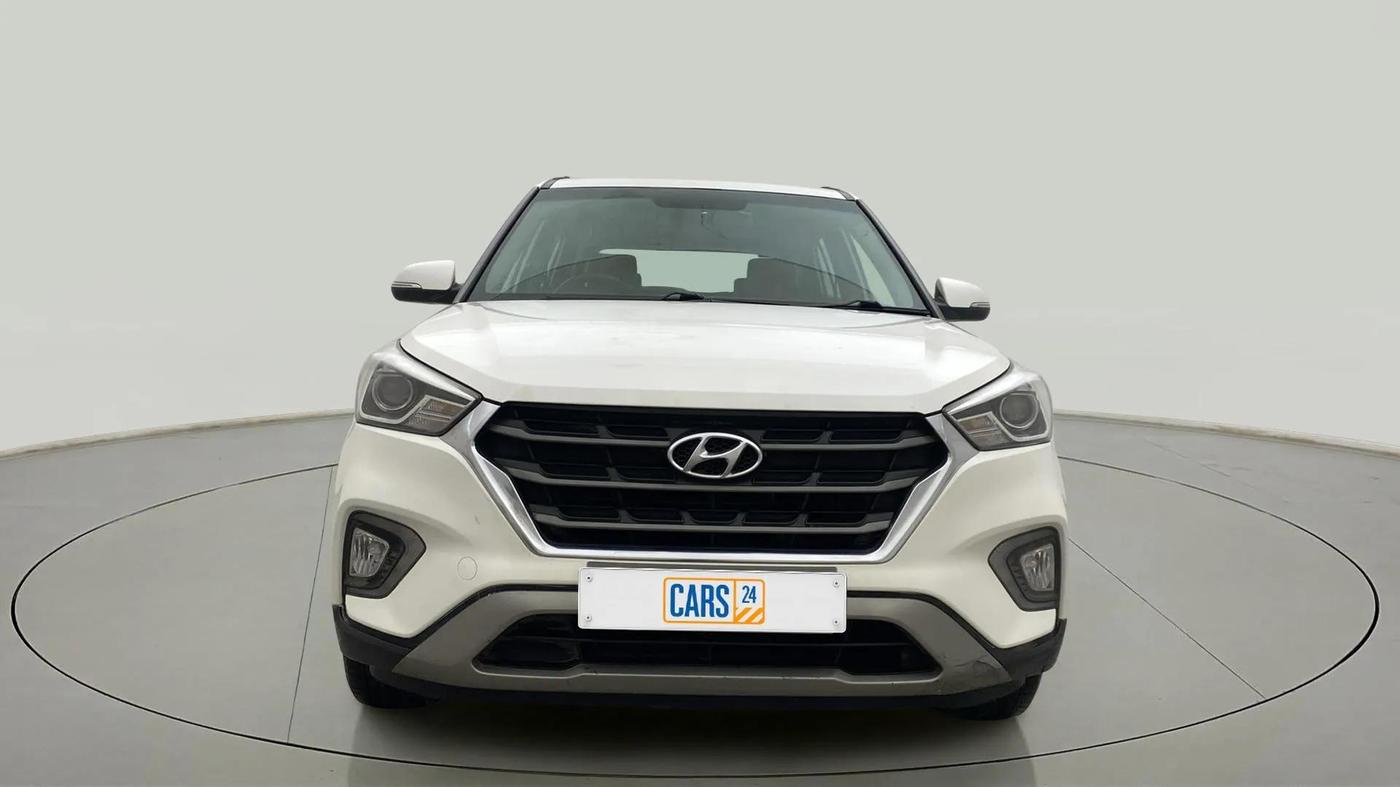 2018 Hyundai Creta SX AT 1.6 DIESEL, Diesel, Automatic, 56,803 km, Front