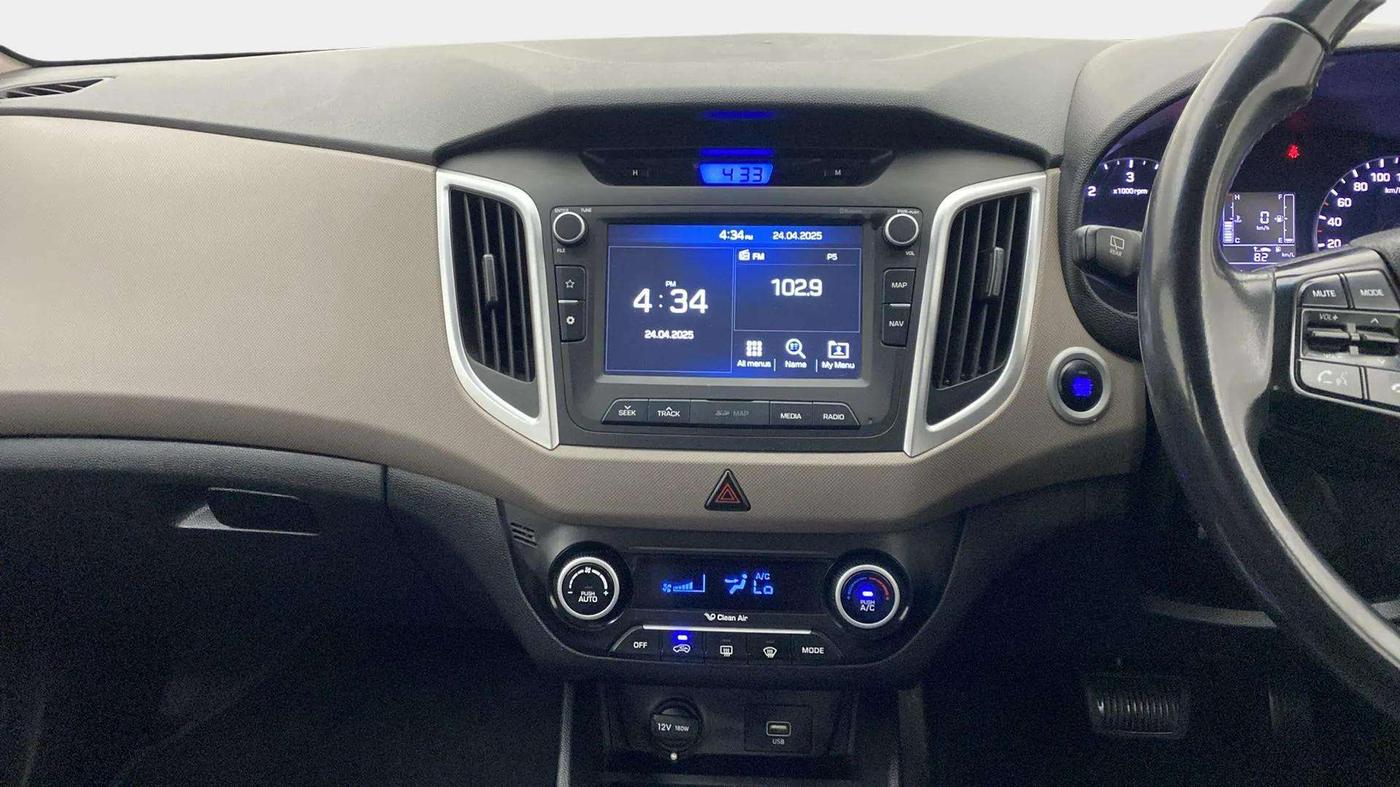 2018 Hyundai Creta SX AT 1.6 DIESEL, Diesel, Automatic, 56,803 km, Air Conditioner