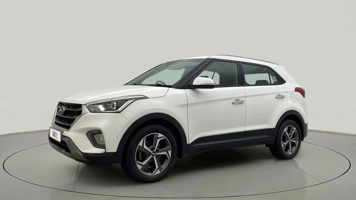 2018 Hyundai Creta SX AT 1.6 DIESEL, Diesel, Automatic, 56,803 km, Left Front Diagonal