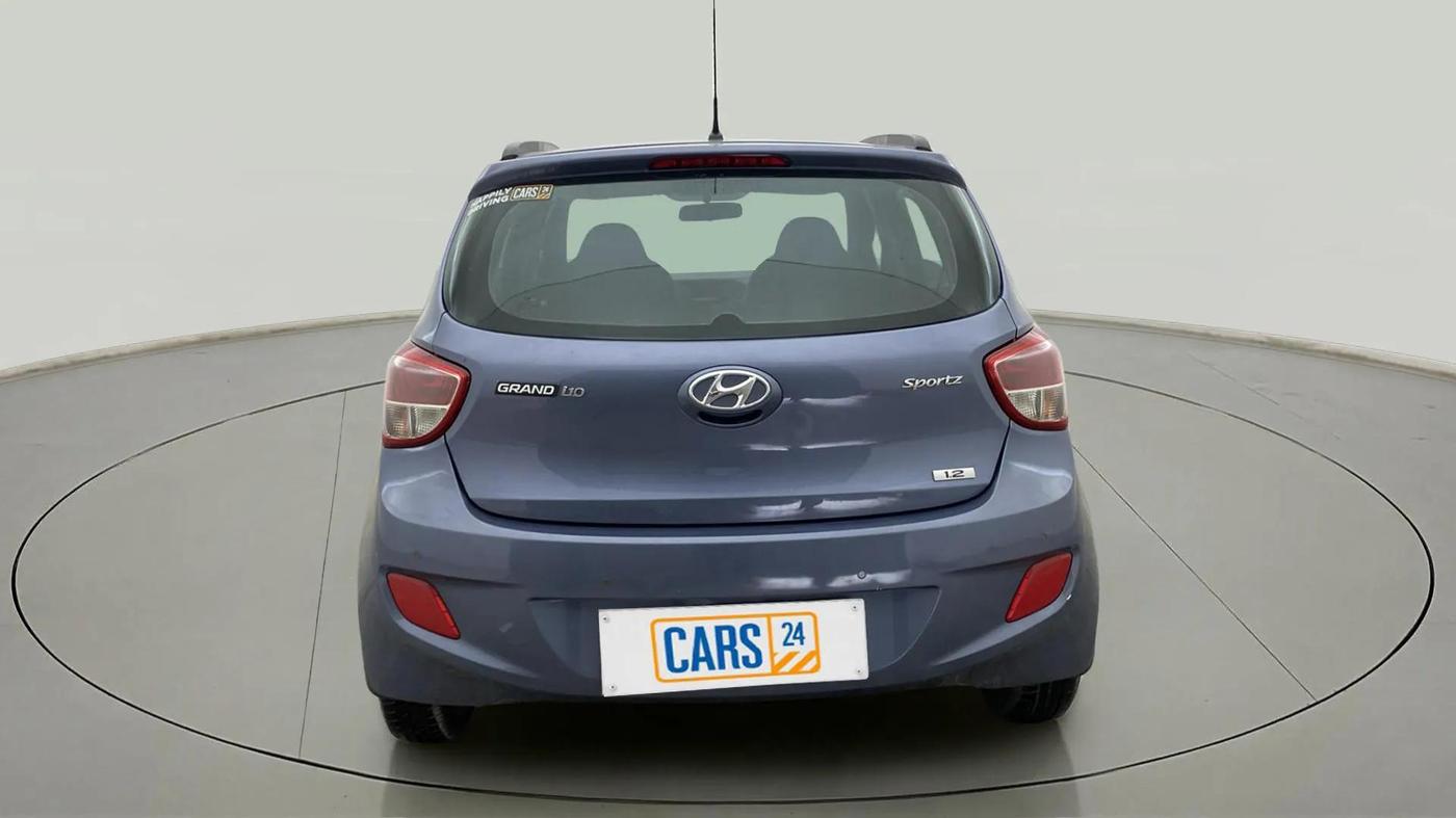 2016 Hyundai Grand i10 SPORTZ 1.2 KAPPA VTVT, Petrol, Manual, 28,379 km, Back/Rear