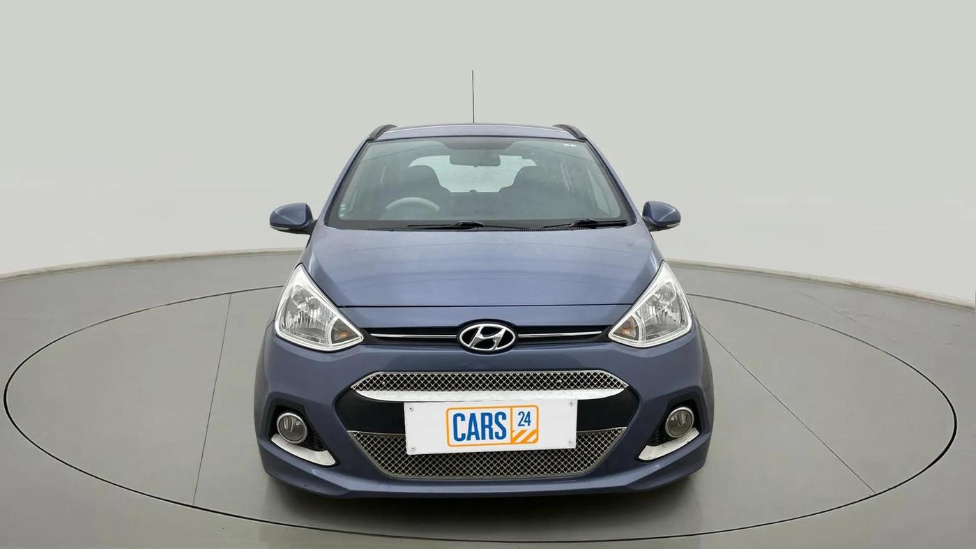 2016 Hyundai Grand i10 SPORTZ 1.2 KAPPA VTVT, Petrol, Manual, 28,379 km, Front