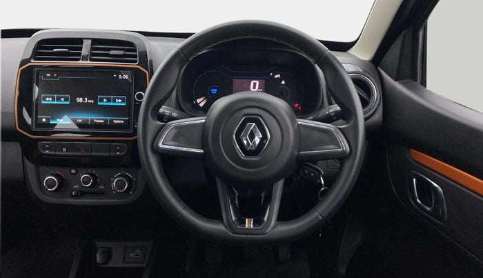 2021 Renault Kwid CLIMBER 1.0 (O), Petrol, Manual, 9,646 km, Steering Wheel Close Up