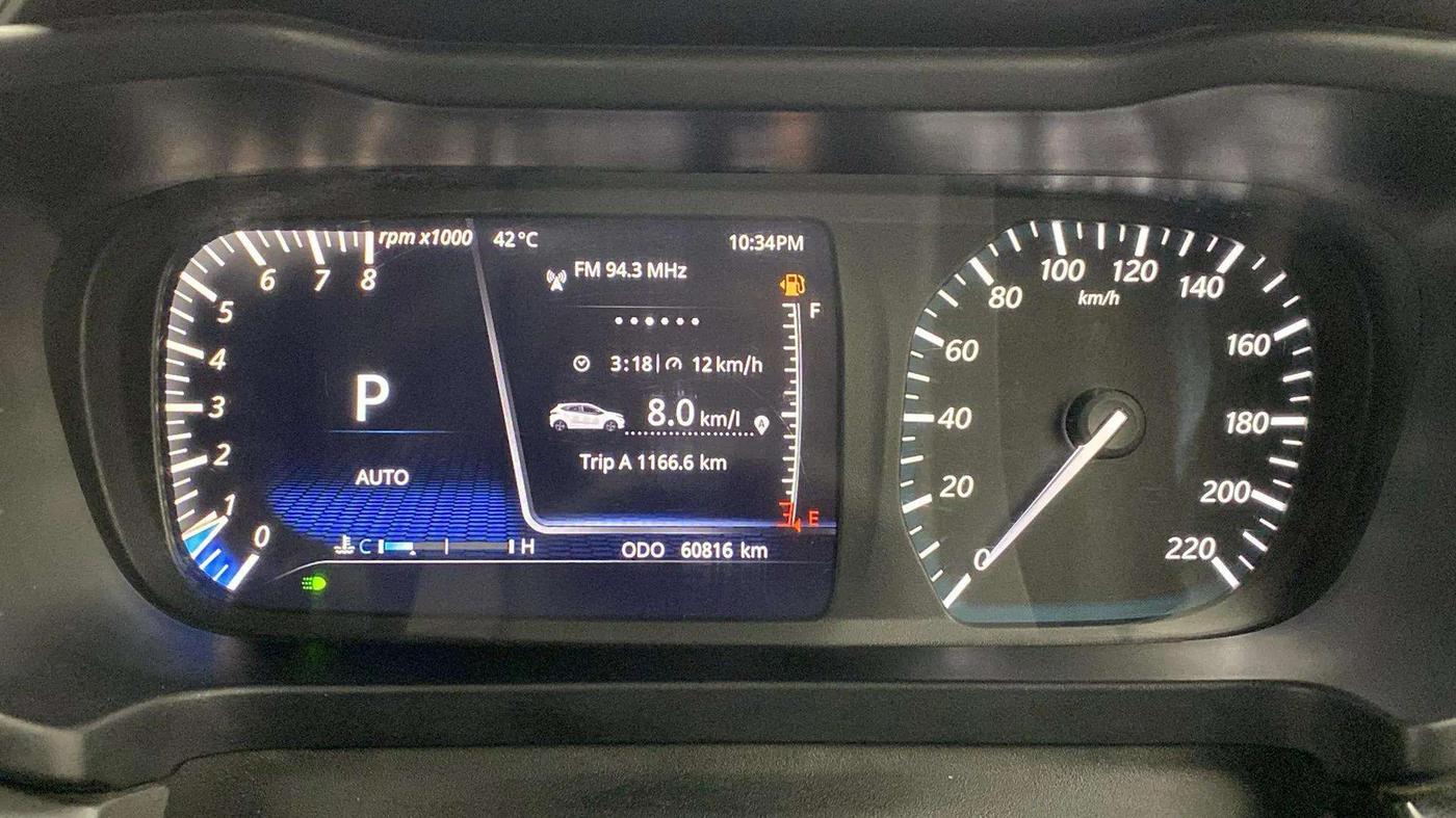 2022 Tata ALTROZ XZA PLUS DARK EDTION, Petrol, Automatic, 60,776 km, Odometer Image