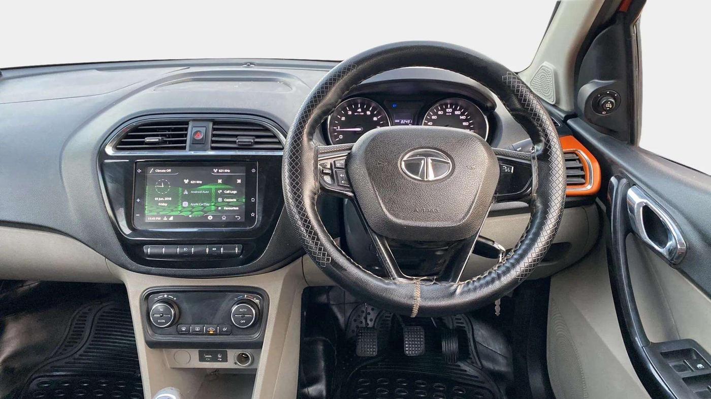 2019 Tata Tiago XZ PLUS PETROL, Petrol, Manual, 82,501 km, Steering Wheel Close Up