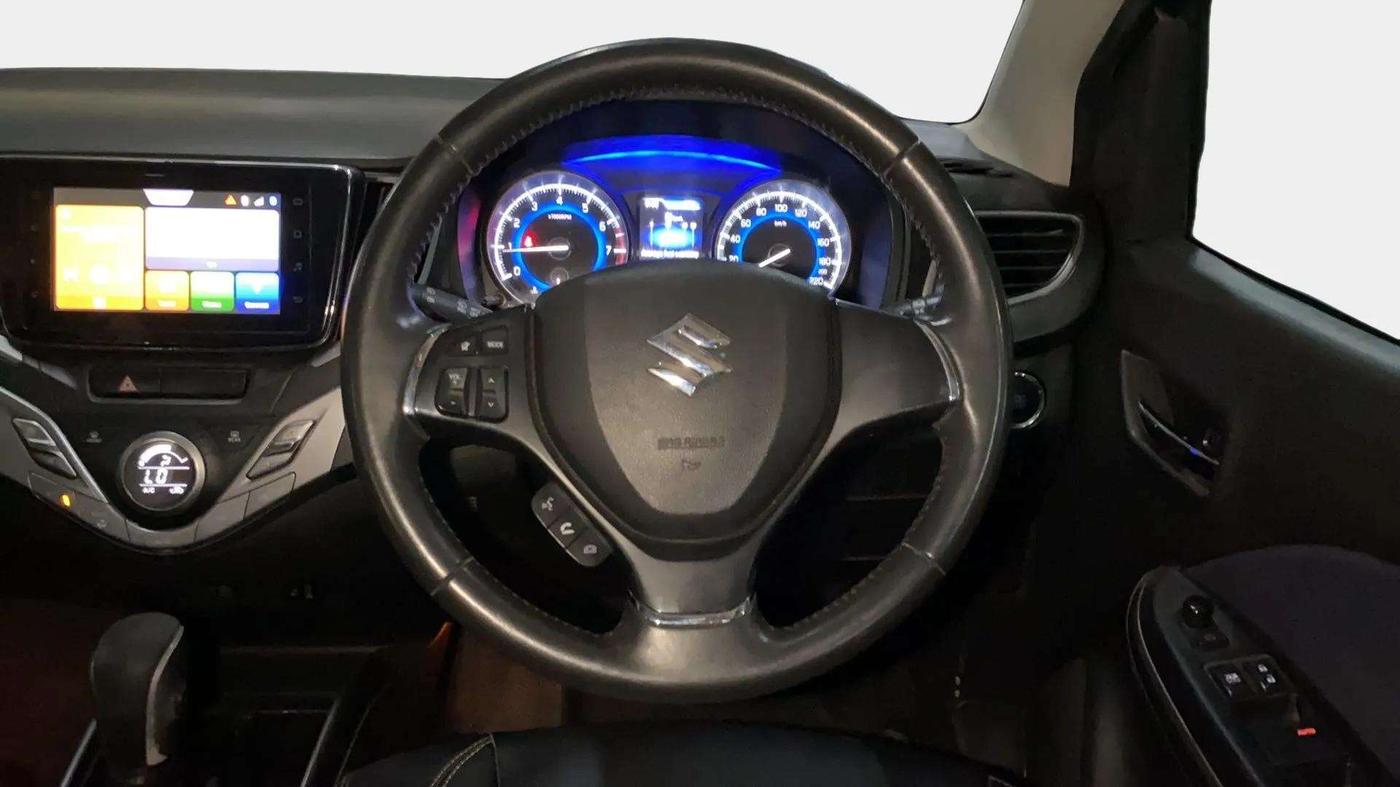 2019 Maruti Baleno ALPHA CVT PETROL 1.2, Petrol, Automatic, 95,442 km, Steering Wheel Close Up