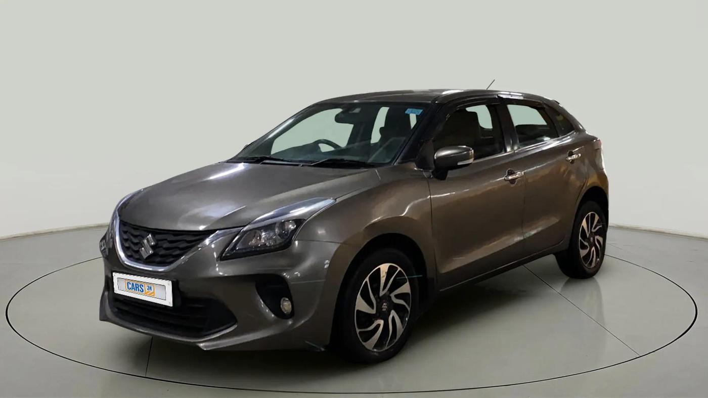 2019 Maruti Baleno ALPHA CVT PETROL 1.2, Petrol, Automatic, 95,442 km, Left Front Diagonal