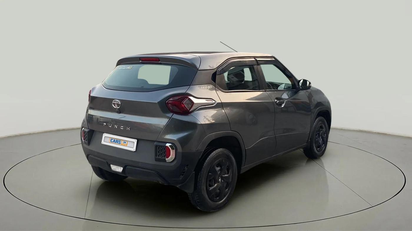 2023 Tata PUNCH ADVENTURE AMT, Petrol, Automatic, 41,239 km, Right Back Diagonal