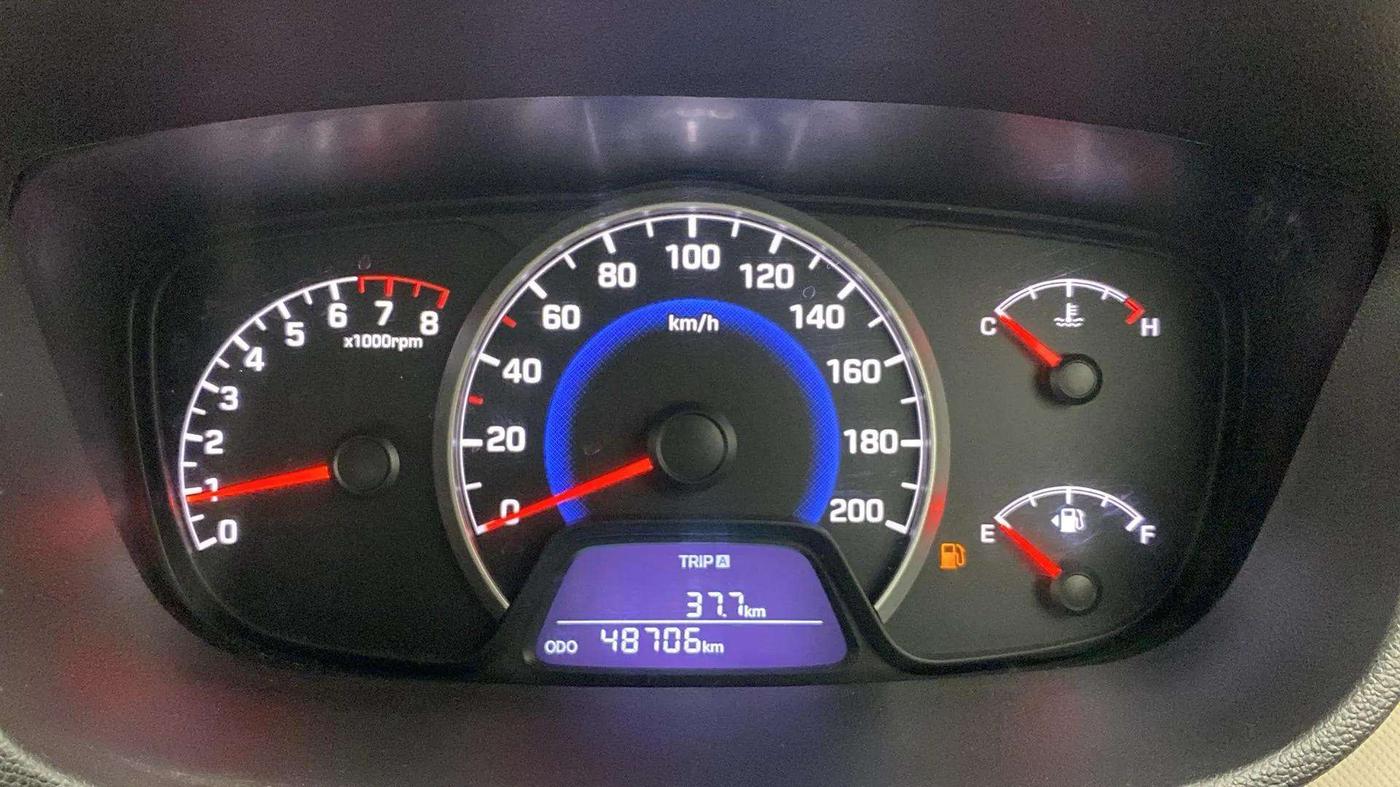 2015 Hyundai Grand i10 MAGNA 1.2 KAPPA VTVT, Petrol, Manual, 48,737 km, Odometer Image