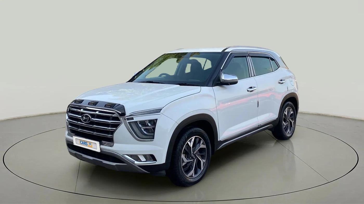 2023 Hyundai Creta SX EXECUTIVE 1.5 PETROL, Petrol, Manual, 42,966 km, Left Front Diagonal
