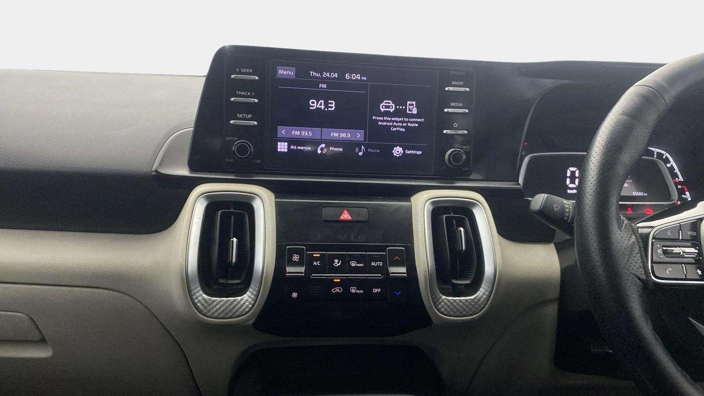 2022 KIA SONET HTX 1.0 IMT, Petrol, Manual, 55,601 km, Air Conditioner
