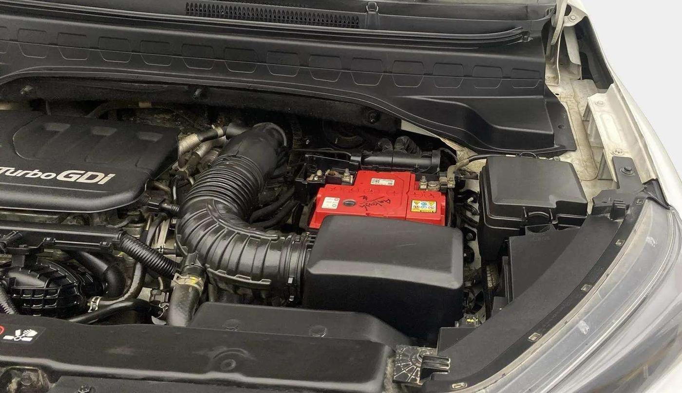 2022 KIA SONET HTX 1.0 IMT, Petrol, Manual, 55,601 km, Engine View - Left