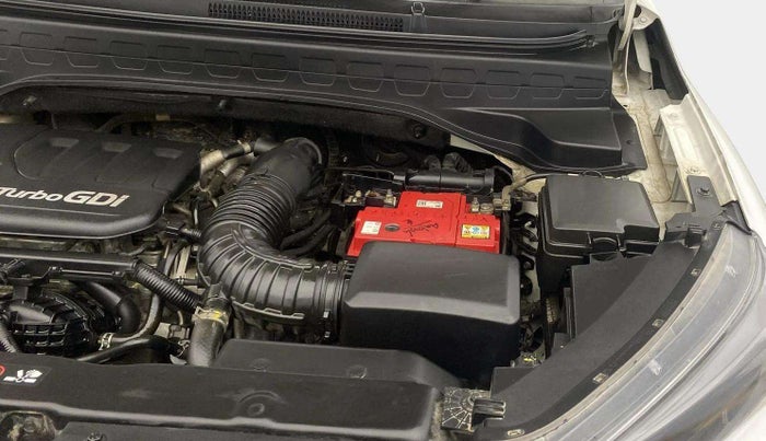 2022 KIA SONET HTX 1.0 IMT, Petrol, Manual, 55,563 km, Engine View - Left